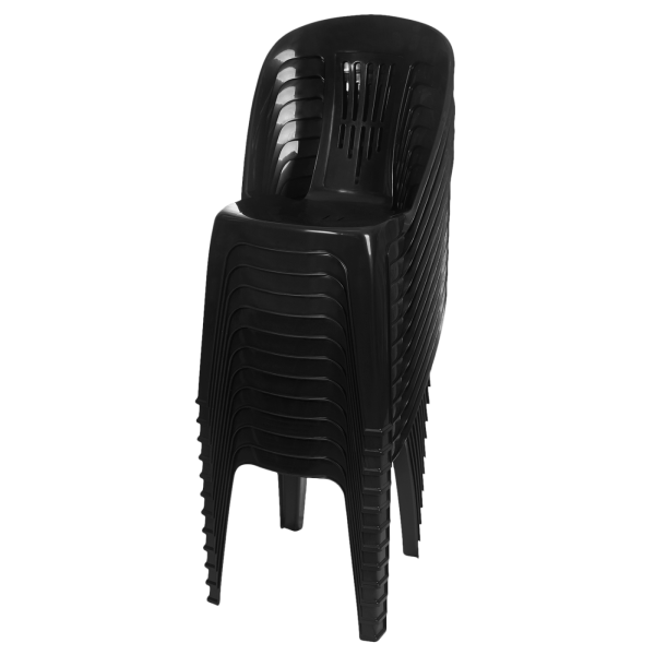Set x10 Sillas Sin Posabrazo Reforzada 140kg - diferentes colores - Imagen 5