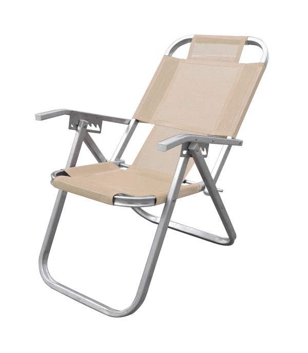 Reposera Gran Ipanema Asiento Extra Alto Beige
