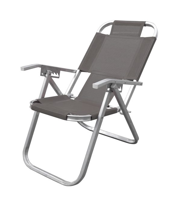 Reposera Gran Ipanema Asiento Extra Alto Gris