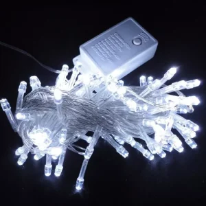 Luces Navideñas de Arroz x100 Blancas