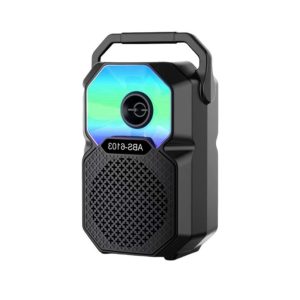 Parlante Portátil Bluetooth 5.0 8W Luces RGB FM USB TWS